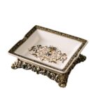 Hand-Painted Cigar Ashtray