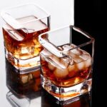 High-End Square Cigar Glass