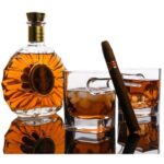 High-End Square Cigar Glass