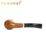 Cigar Pipe with Curved Stem Design