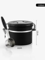 Stainless Steel Cigar Humidor Jar