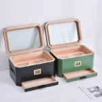 Personalized Drawer-Style Cigar Humidor
