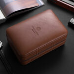 Cowhide Cedar Cigar Humidor