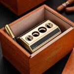 OEM Customizable Gold Novelty Guillotine Cigar Cutter