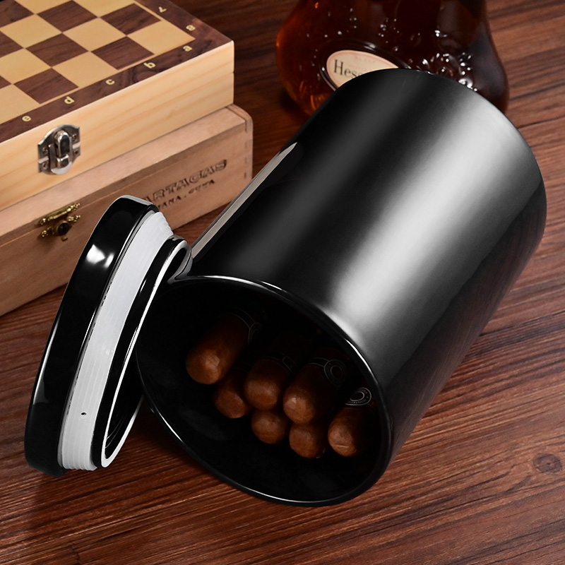 Ceramic Cigar Jar