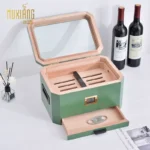 Personalized Drawer-Style Cigar Humidor