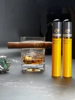Wholesale Portable Aluminum Cigar Tube