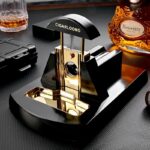 Large Metal Desktop Guillotine Cigar Cutter Wholesale