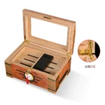 Cigar Large Capacity Cedar Wood Humidor
