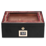 Cedar Wood Cigar Lacquered Humidor