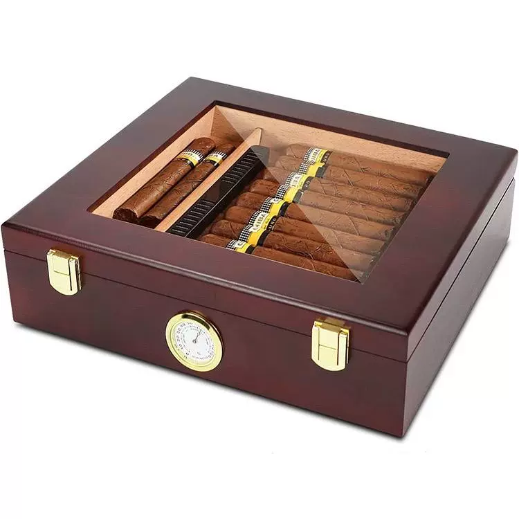Vintage Cedar Wood Humidor