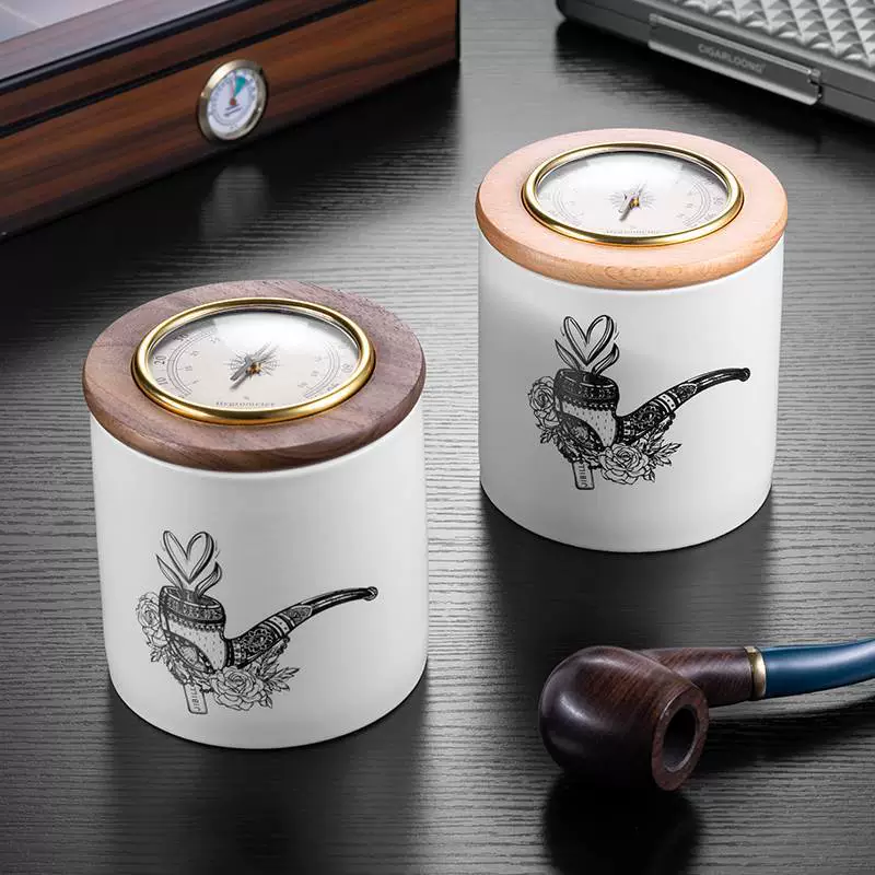 Ceramic Cigar Jar