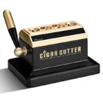 OEM Customizable Gold Novelty Guillotine Cigar Cutter