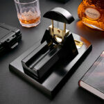 Large Metal Desktop Guillotine Cigar Cutter Wholesale