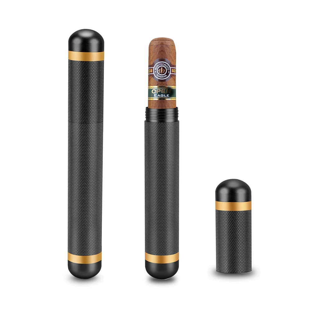 Custom Metal Embossed Cigar Tubes
