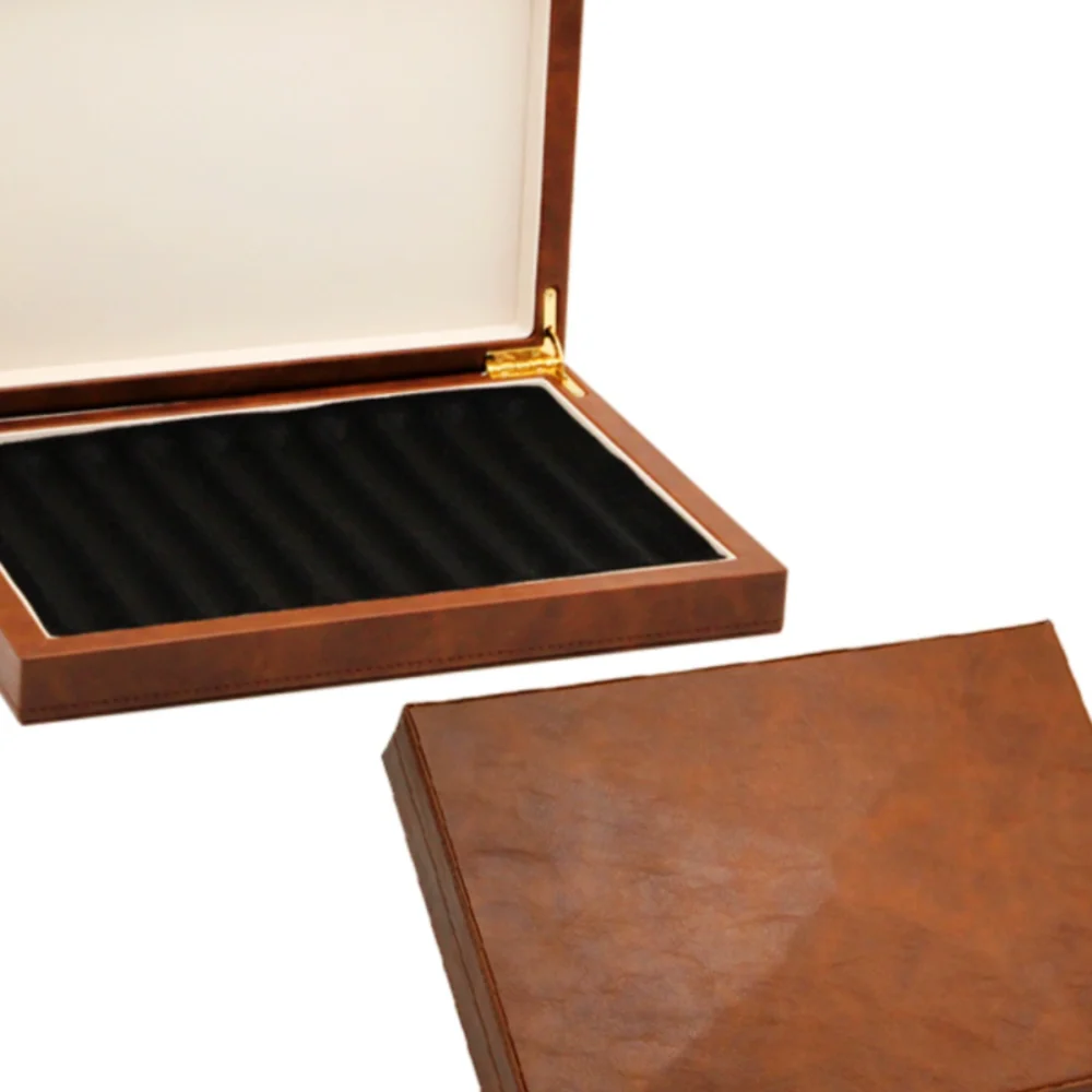 Portable Leather Cigar Box