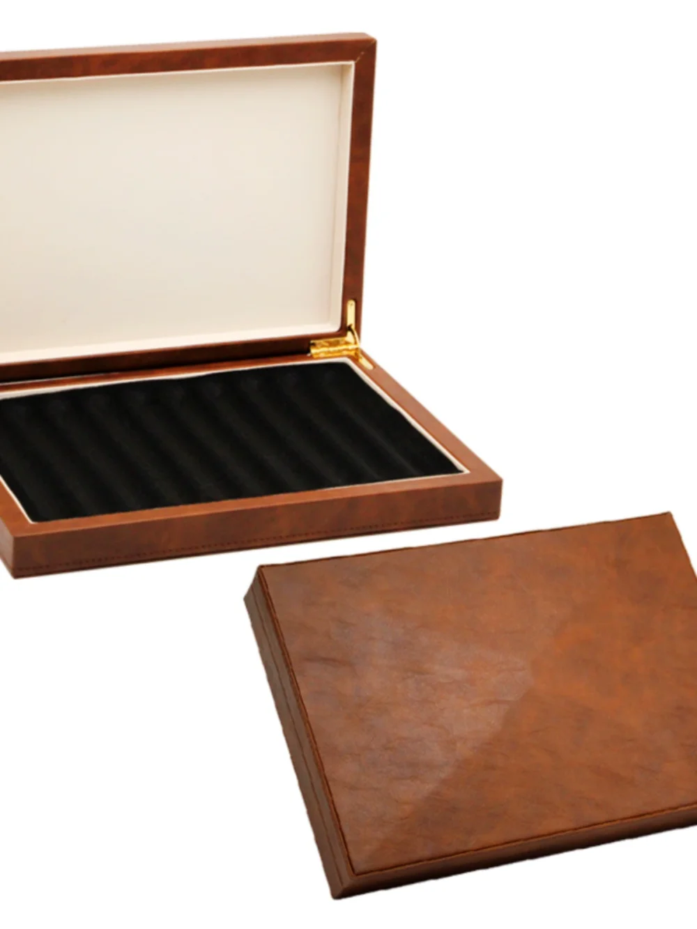 Portable Leather Cigar Box