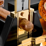 Large Metal Desktop Guillotine Cigar Cutter Wholesale