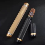 Custom Metal Embossed Cigar Tubes