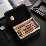 Cowhide Cedar Cigar Humidor
