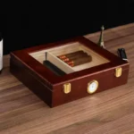 Vintage Cedar Wood Humidor
