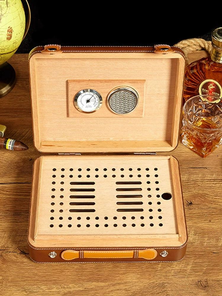 British High-End Cigar Moisturizing Bag