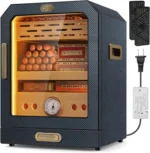 Tabletop Electric Cigar Humidor with Lighting Control