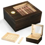 Premium Wooden Cigar Humidor