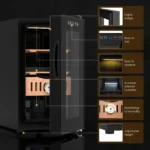 25l Electric Modern Cigar Humidor Cabinet