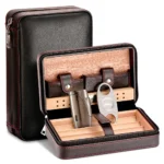 Brown Cigar Humidor Bags