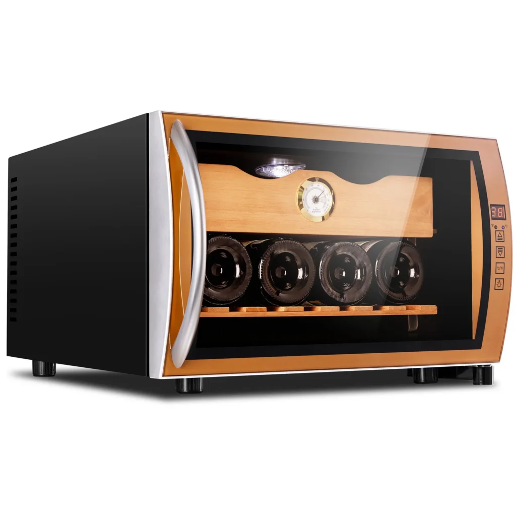 Electric Cigar Humidor with Digital LED Screen