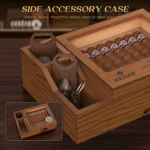 Luxury Cigar Humidor mit Luftbefeuchter und digitalem Hygrometer