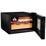 Electric Cigar Humidor with Digital LED Screen