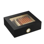 Handmade Wooden Cigar Humidor Desktop