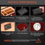 Lacquer Finish Humidor Box - Image 3